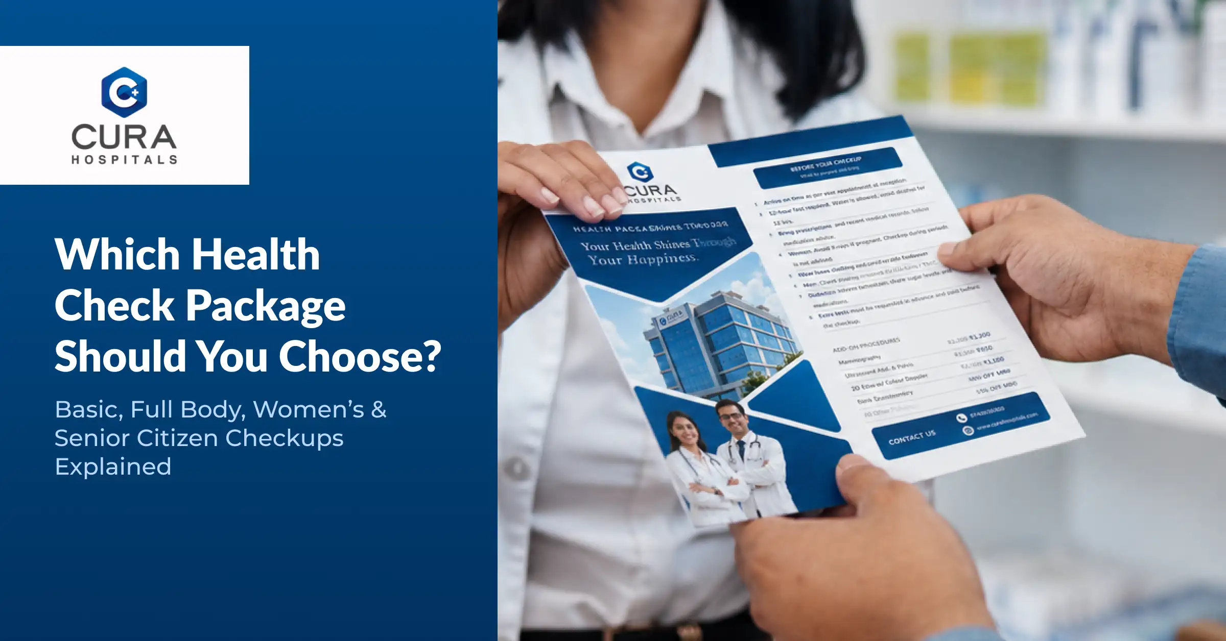 Which Health Check Package Should You Choose? Basic, Full Body, Women’s and Senior Citizen Checkups Explained