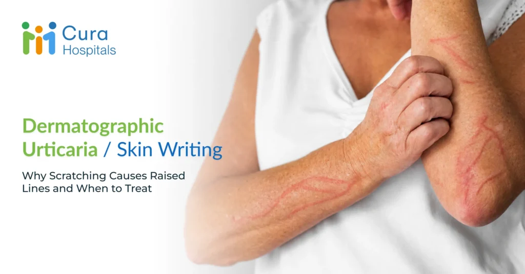 Dermatographic Urticaria / Skin Writing: Why Scratching Causes Raised Lines and When to Treat