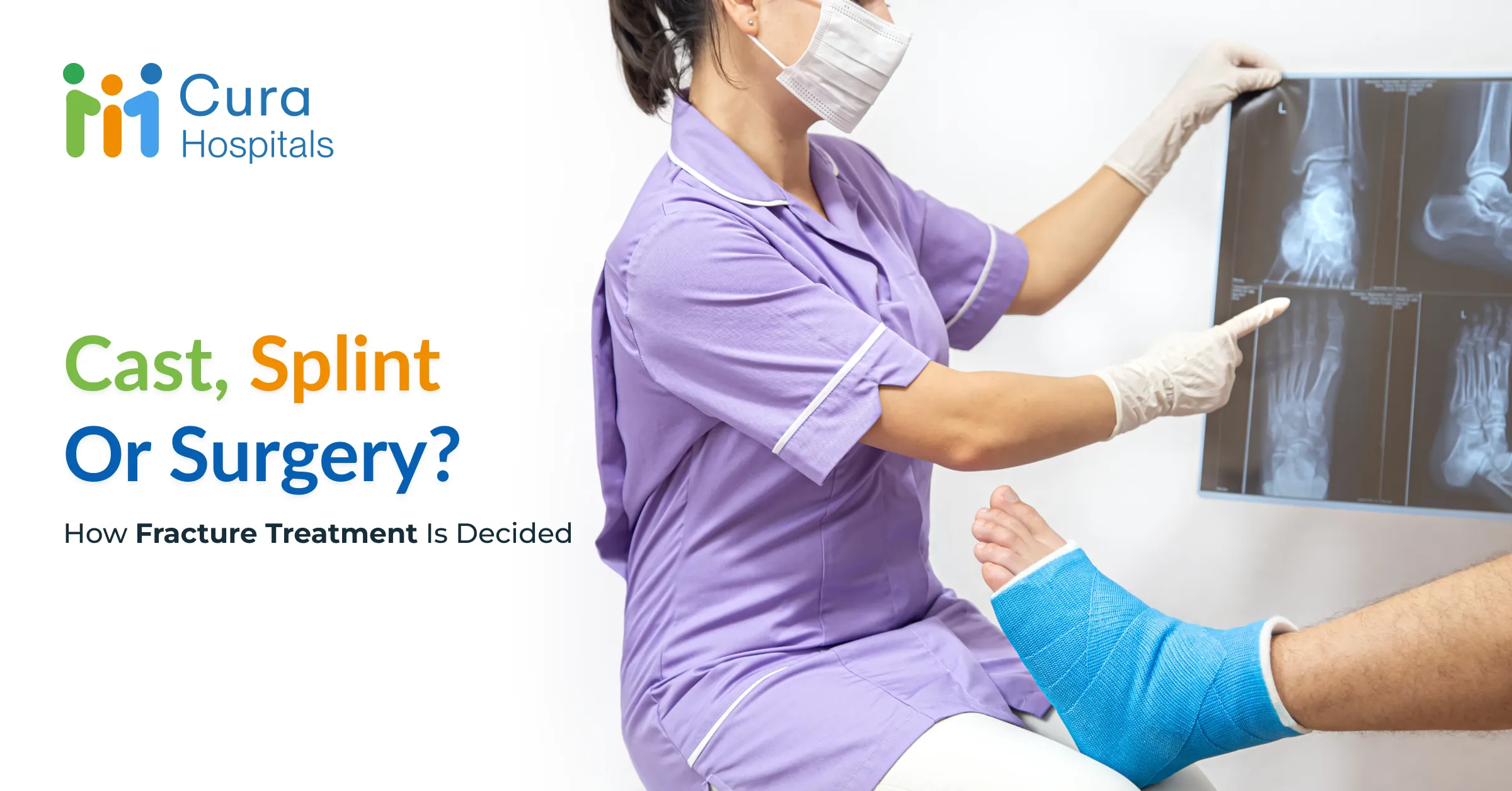 Fracture Treatment: How Doctors Decide Between a Cast, Splint, Reduction or Surgery